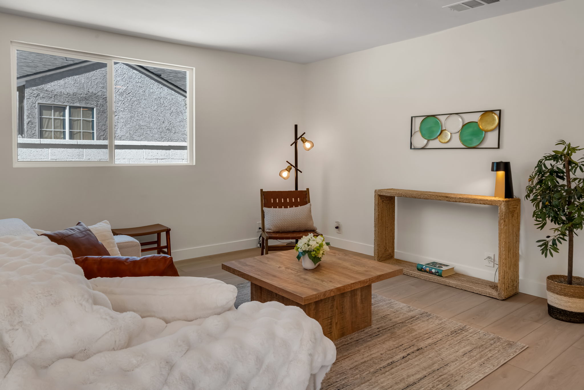 Bonus living room with cozy seating